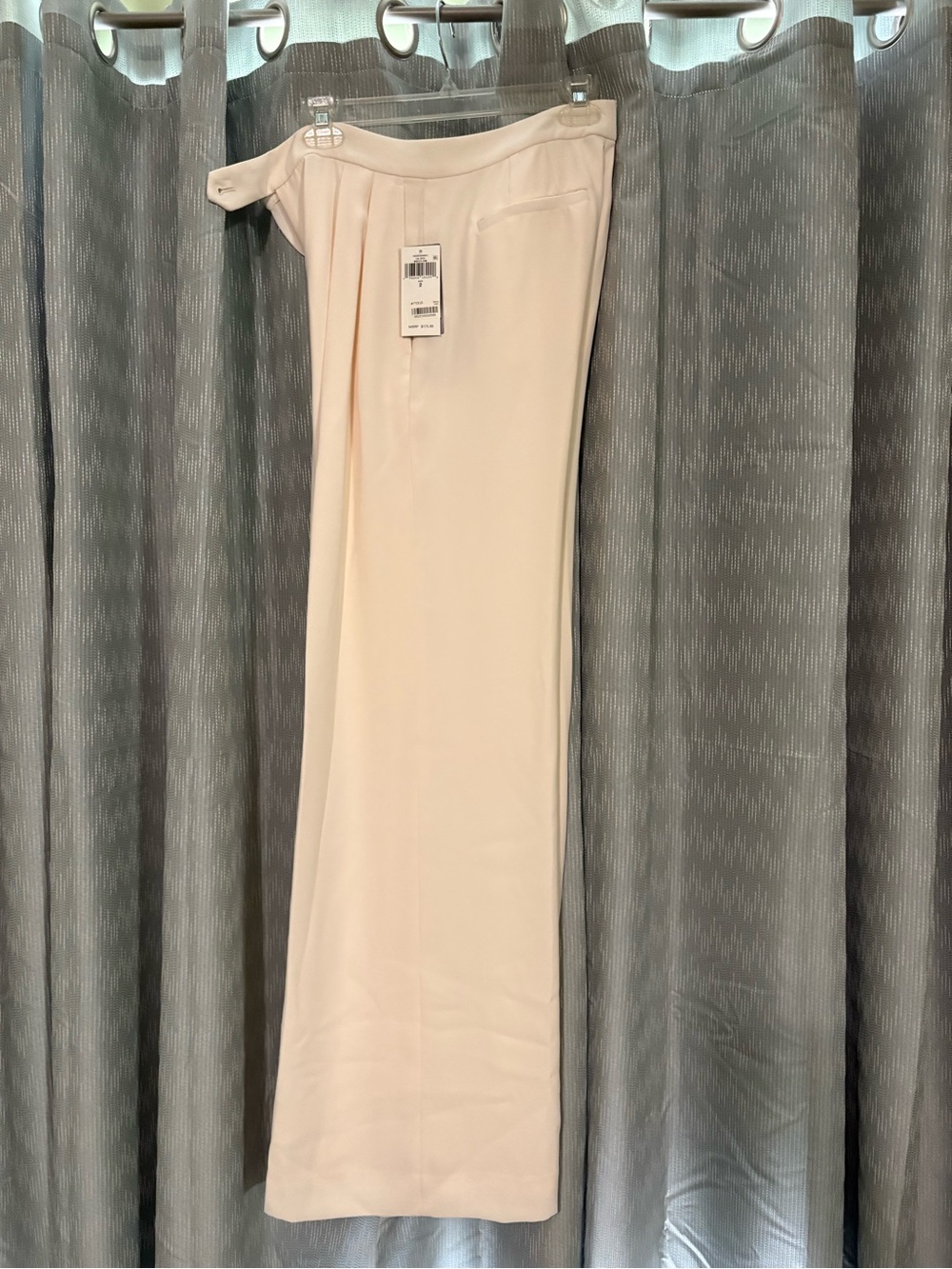 Lauren Ralph Lauren Pale Blush Wide Leg Trousers